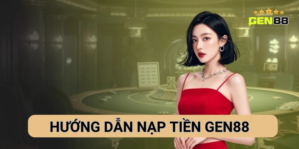 Hướng Dẫn Cách Nạp Tiền Gen88