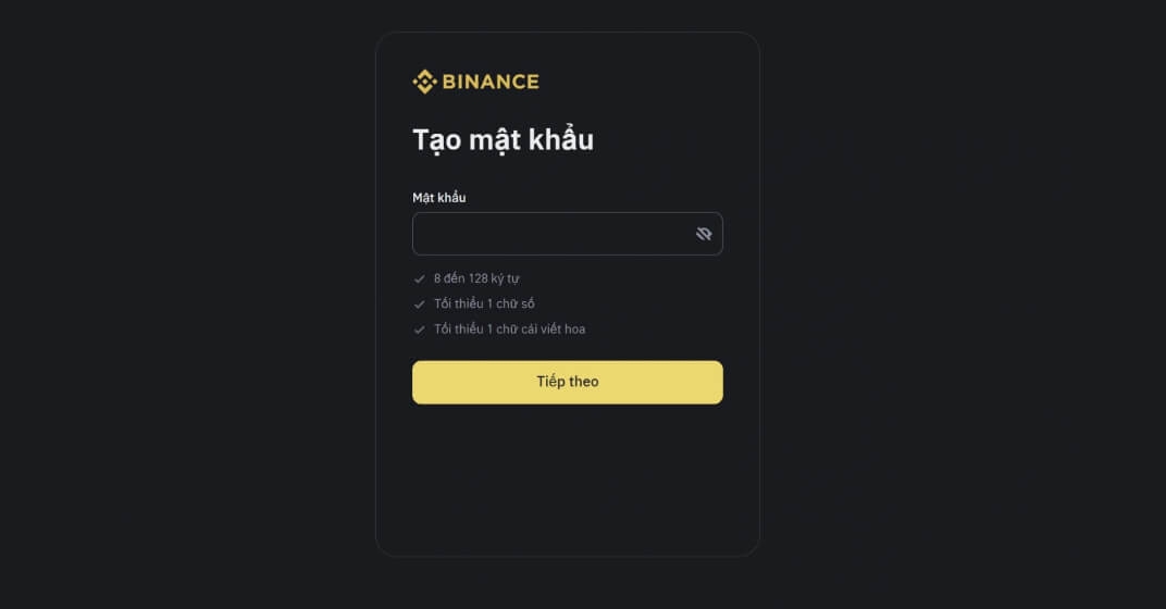Tạo mật khẩu cho tài khoản Tạo mật khẩu cho tài khoản